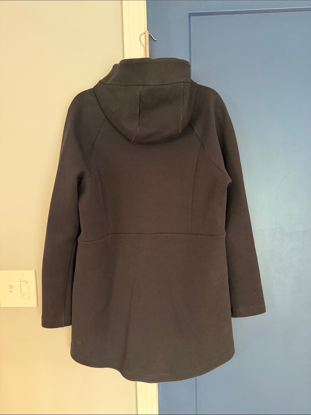 VERY RARE lululemon Black Full-Zip Hooded sweatshirt Jacket 10 GOING PLACES - Picture 4 of 4